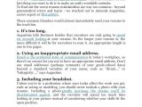 Basic Resume Mistakes 22 Resume Mistakes that are Way too Common