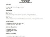 Basic Resume No Experience 15 Teenage Resume Templates Pdf Doc Free Premium