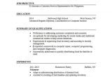 Basic Resume No Experience 21 Basic Resumes Examples for Students Internships Com