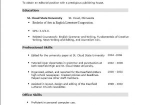 Basic Resume No Experience 7 Best Basic Resume Examples Images On Pinterest Sample