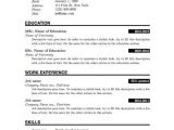 Basic Resume Pattern Simple Resume format Pdf Resume Pdf Resume format