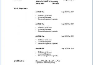 Basic Resume Pictures Basic Resume Template Download Free Premium Templates