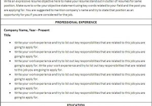 Basic Resume Print Out Nursing Resume Templates 6 Free Printable Professional