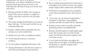Basic Resume Rules Basic Resume Sample 8 Examples In Pdf Word
