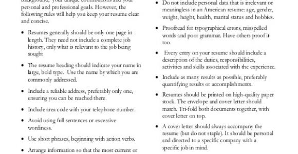 Basic Resume Rules Basic Resume Sample 8 Examples In Pdf Word