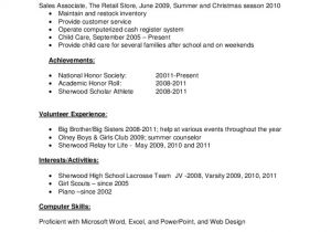 Basic Resume Template for High School Graduate Sample Resume for High School Graduate Free Download