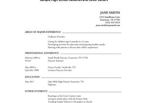 Basic Resume Template for Highschool Graduate 10 High School Graduate Resume Templates Pdf Doc