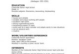 Basic Resume Template for Highschool Graduate High School Graduate High School Resume High School