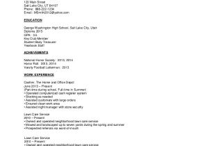 Basic Resume Template for Highschool Graduate Sample High School Resume 7 Examples In Pdf