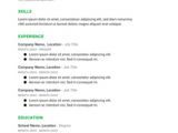 Basic Resume Template Google Docs the 17 Best Resume Templates Fairygodboss
