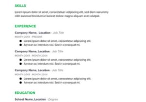 Basic Resume Template Google Docs the 17 Best Resume Templates Fairygodboss