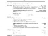 Basic Resume Template Pdf Simple Template for Basic Resume Edit Fill Sign Online