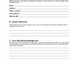 Basic Resume Worksheet Blank Resume Worksheet Printable Worksheets and