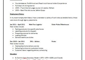 Basic Resume Zone Cv Templates Alaman127