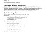 Basic Retail Resume Examples Basic Retail Store Manager Resume Template