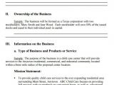Basic Small Business Plan Template Free 21 Simple Business Plan Templates Sample Templates