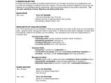 Basic Things Needed for A Resume Resume