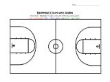 Basketball Court Layout Template Best Photos Of Basketball Court Template In Word Half