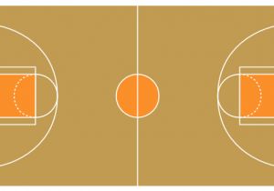 Basketball Court Layout Template How to Make A Basketball Court Diagram Basketball Court