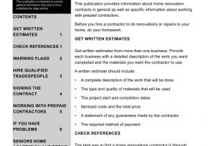 Bathroom Renovation Contract Template 10 Bathroom Renovation Contract Template Examples Pdf