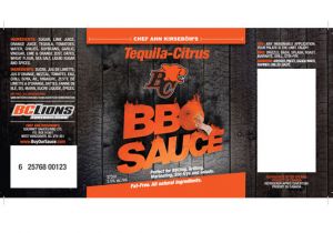 Bbq Sauce Label Template Bc Lions Bbq Sauce On Packaging Of the World Creative