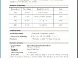 Bds Fresher Resume Sample Resume format for Bds Freshers Resume Template Easy
