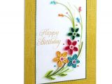 Beautiful and Easy Greeting Card Swapnil Arts Handmade 3d Paper Quilling Happy Birthday