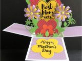 Beautiful and Easy Mother S Day Card Amazon Com Mothers Day Card Handmade Card Flower Card