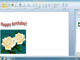 Beautiful Birthday Card Kaise Banaye Working with Word Art In Ms Word Hindi A A A A A A