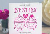 Beautiful Card for Best Friend Best Friend Birthday Card Besties by Lisa Marie Designs