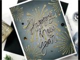 Beautiful Card for New Year 12 Dec 2018 Mindy Eggen Design New Years Card Glimmer