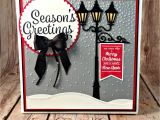 Beautiful Card for New Year Snowflake Sentiments Makes A Brightly Lit Christmas Gift