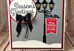 Beautiful Card for New Year Snowflake Sentiments Makes A Brightly Lit Christmas Gift