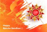 Beautiful Card for Raksha Bandhan Happy Raksha Bandhan Greeting Card Design with Beautiful