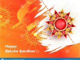 Beautiful Card for Raksha Bandhan Happy Raksha Bandhan Greeting Card Design with Beautiful