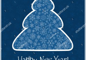 Beautiful Card Happy New Year Happy New Year Greeting Card Beautiful Stock Vector Royalty