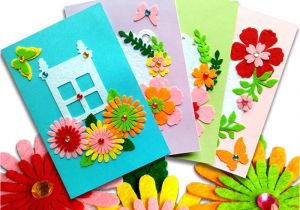 Beautiful Card Making for Teachers Day Card Making Kits Diy Handmade Greeting Card Kits for Kids Christmas Card Folded Cards and Matching Envelopes Thank You Card Art Crafts Crafty Set