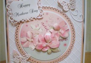 Beautiful Card Making On Mother S Day Mothers Day Card Using Hunkydory topper and Spellbinders