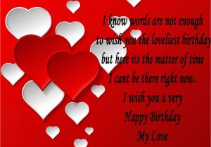 Beautiful Card Messages for Girlfriend Romantic Birthday Wishes for Lover Happy Birthday My Love