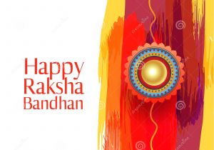 Beautiful Card On Raksha Bandhan Happy Raksha Bandhan Indian Brother and Sister Festival