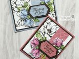Beautiful Design for Greeting Card Good Morning Magnolia with Stampin Blends Magnolia Stamps