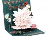 Beautiful Flower Pop Up Card Up with Paper Everyday Pop Up Greeting Card 5 1 4 X 5 1 4 Beautiful Birthday Item 7224099