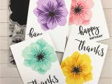 Beautiful Greeting Card Designs Handmade Pretty Petals Card Set Concordand9th Prettypetals Thanks