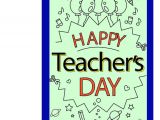 Beautiful Greeting Card for Teacher S Day Happy Teacher Day Greeting Card