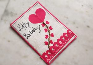 Beautiful Handmade Birthday Card Idea Diy Particular Craft Idea Homemade Greeting Cards