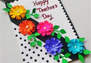 Beautiful Handmade Birthday Card Idea Diy Teachersdaysong Teachersday Teachersdaycard Punekarsneha