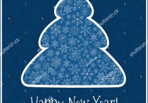 Beautiful Happy New Year Card Happy New Year Greeting Card Beautiful Stock Vector Royalty