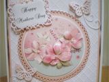 Beautiful Mothers Day Card Ideas Mothers Day Card Using Hunkydory topper and Spellbinders