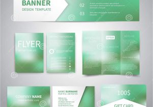 Beautiful Name Card Design Vector Banner Flyers Brochure Business Cards Gift Card Design