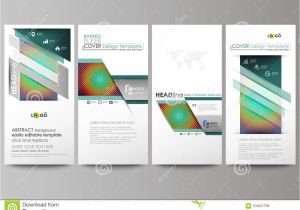 Beautiful Name Card Design Vector Flyers Set Modern Banners Business Templates Cover